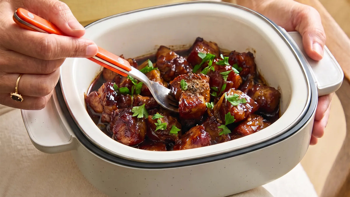 Asian-Style Caramelised Pork | Tefal YumMeal Recipe