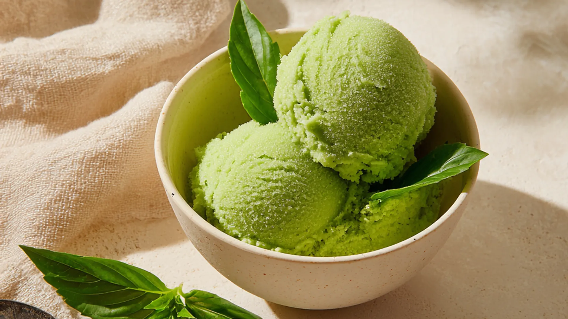 Basil Sorbet | Tefal Dolci Recipe