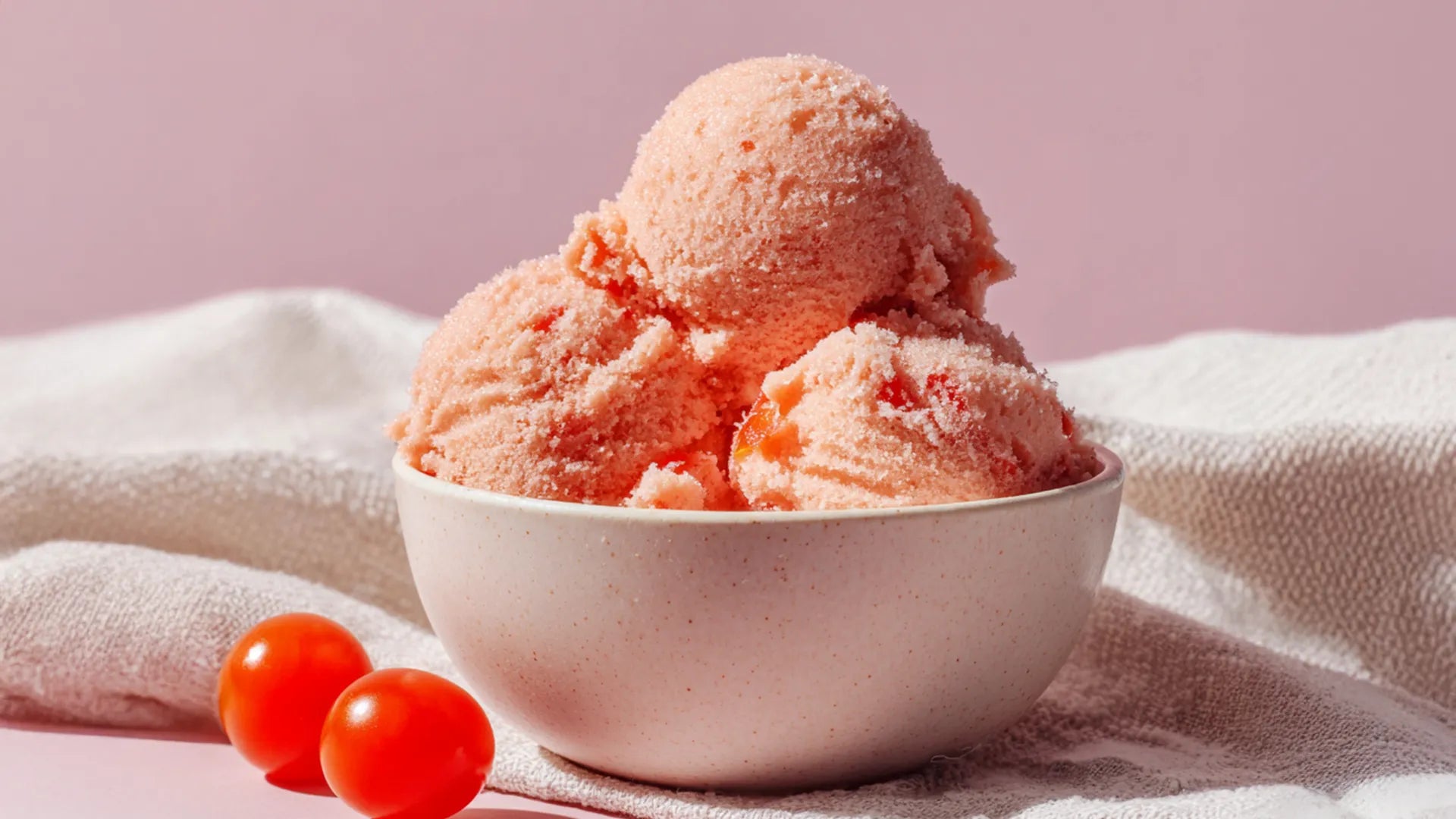 Cherry Tomato Sorbet | Tefal Dolci Recipe