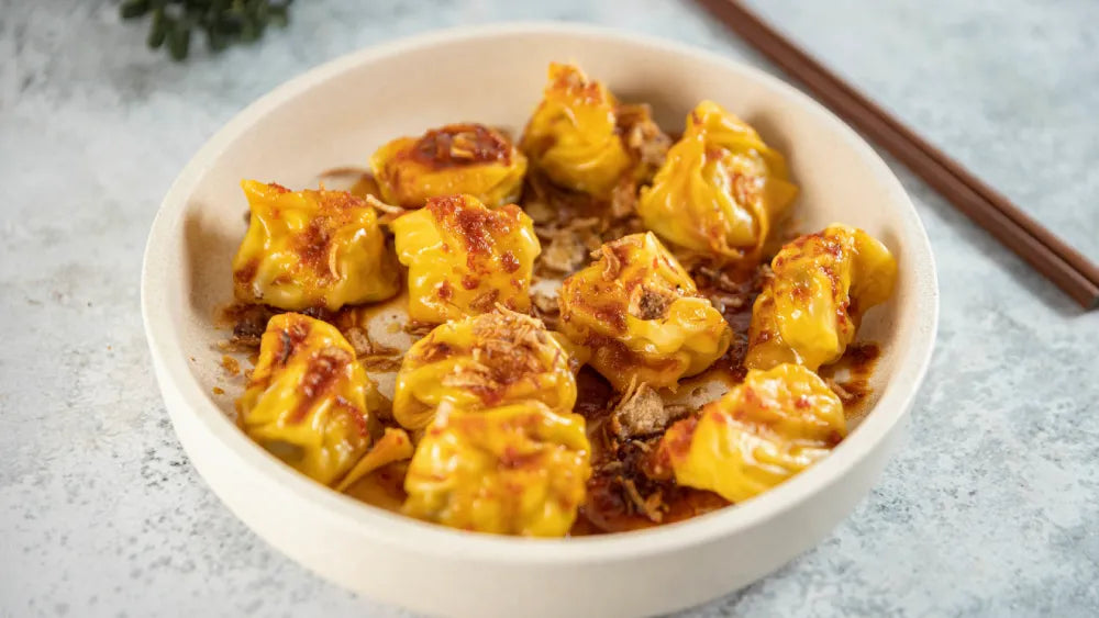 Crab and Mushroom Dumplings | Tefal Recipe