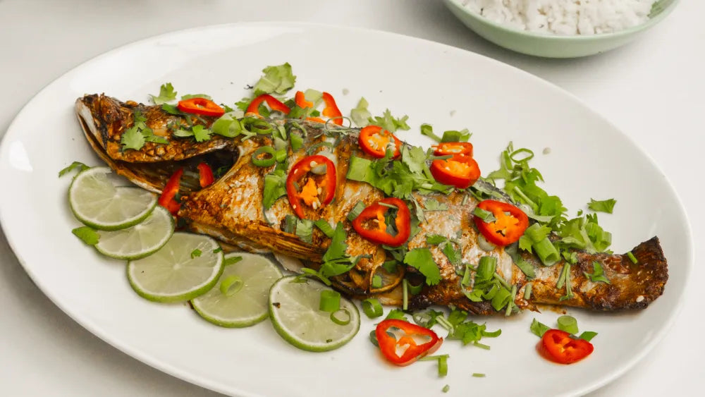 Crispy Lime & Ginger Barramundi