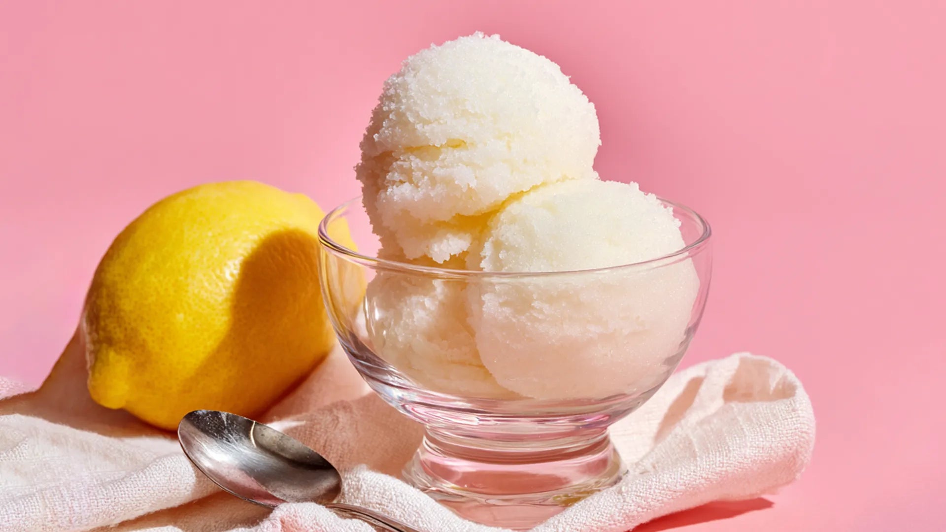 Lemon Sorbet | Tefal Dolci Recipe