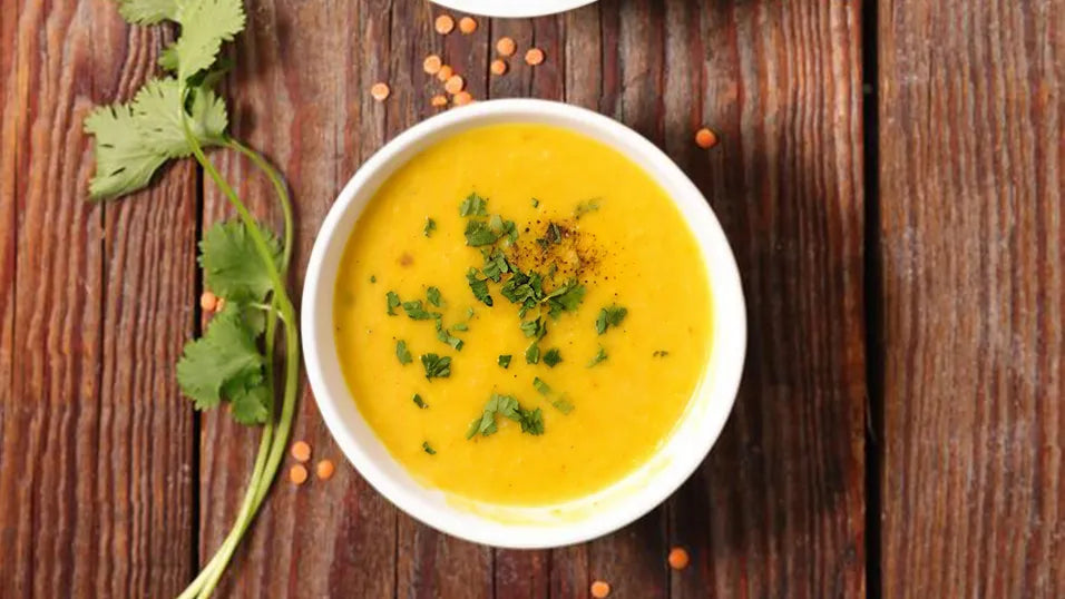 Lentil and Carrot Soup with Cumin