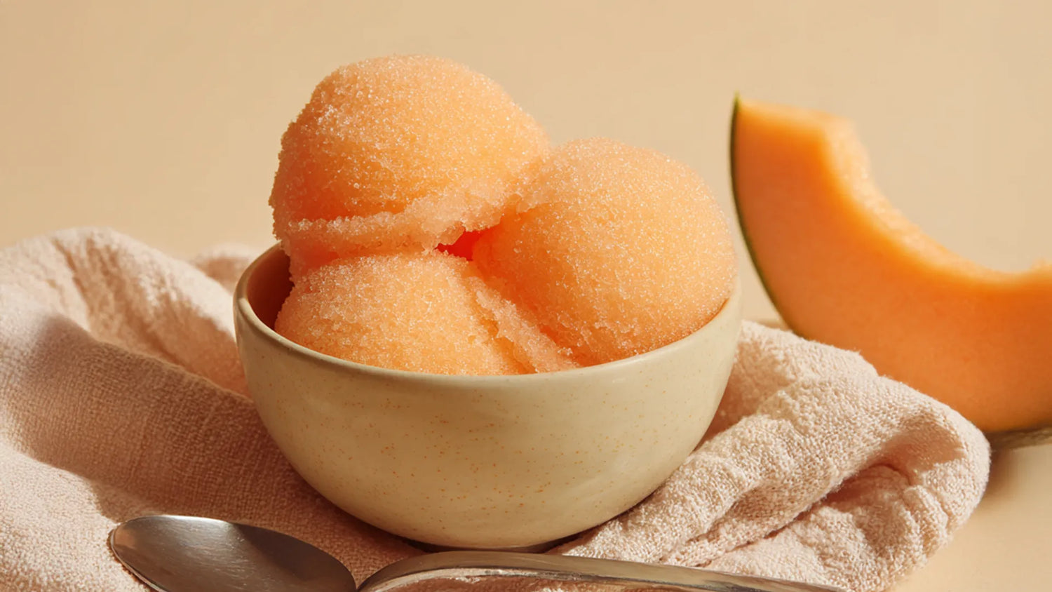 Rockmelon Sorbet | Tefal Dolci Recipe