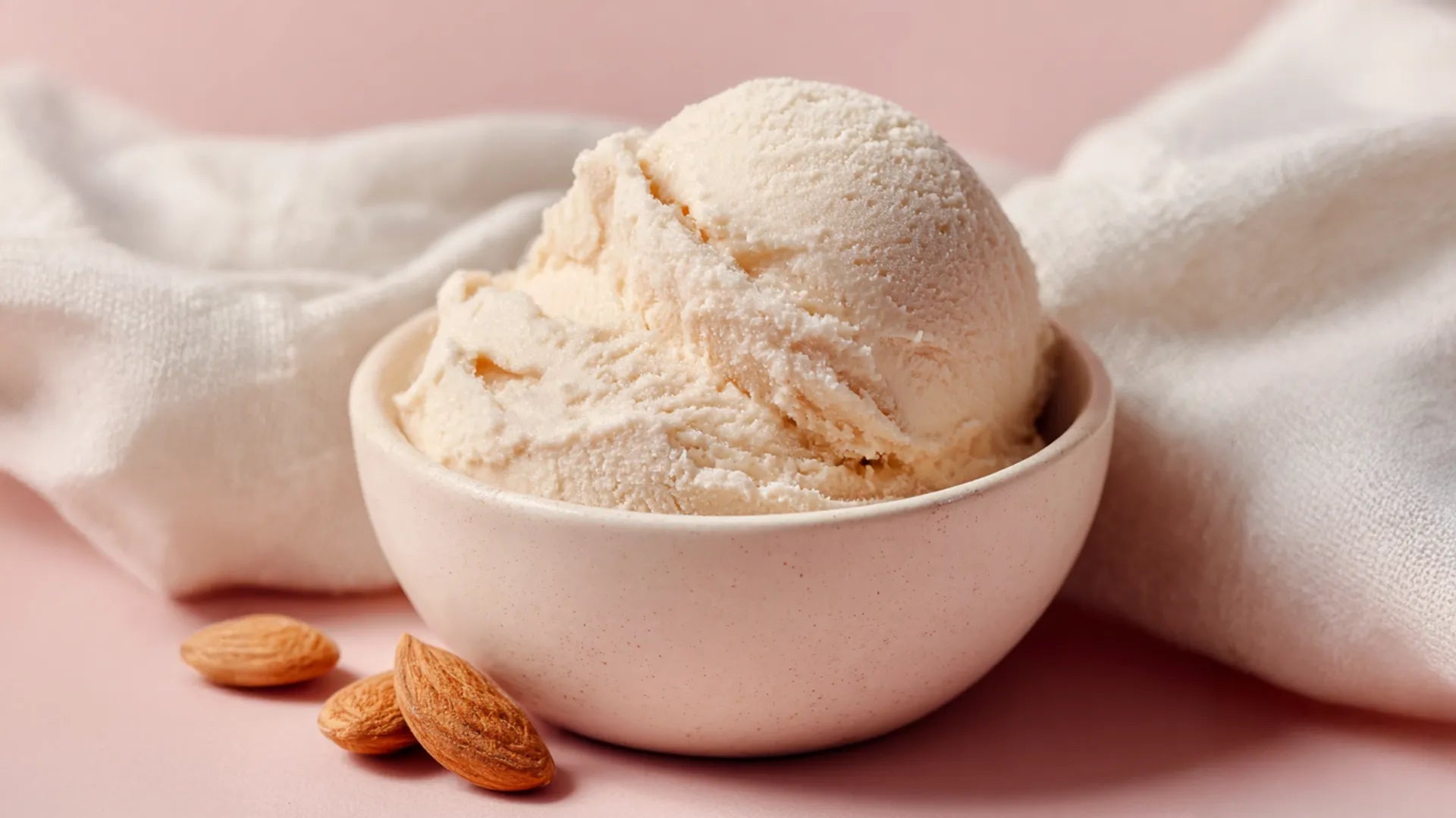 Vegan Almond Light Ice Cream