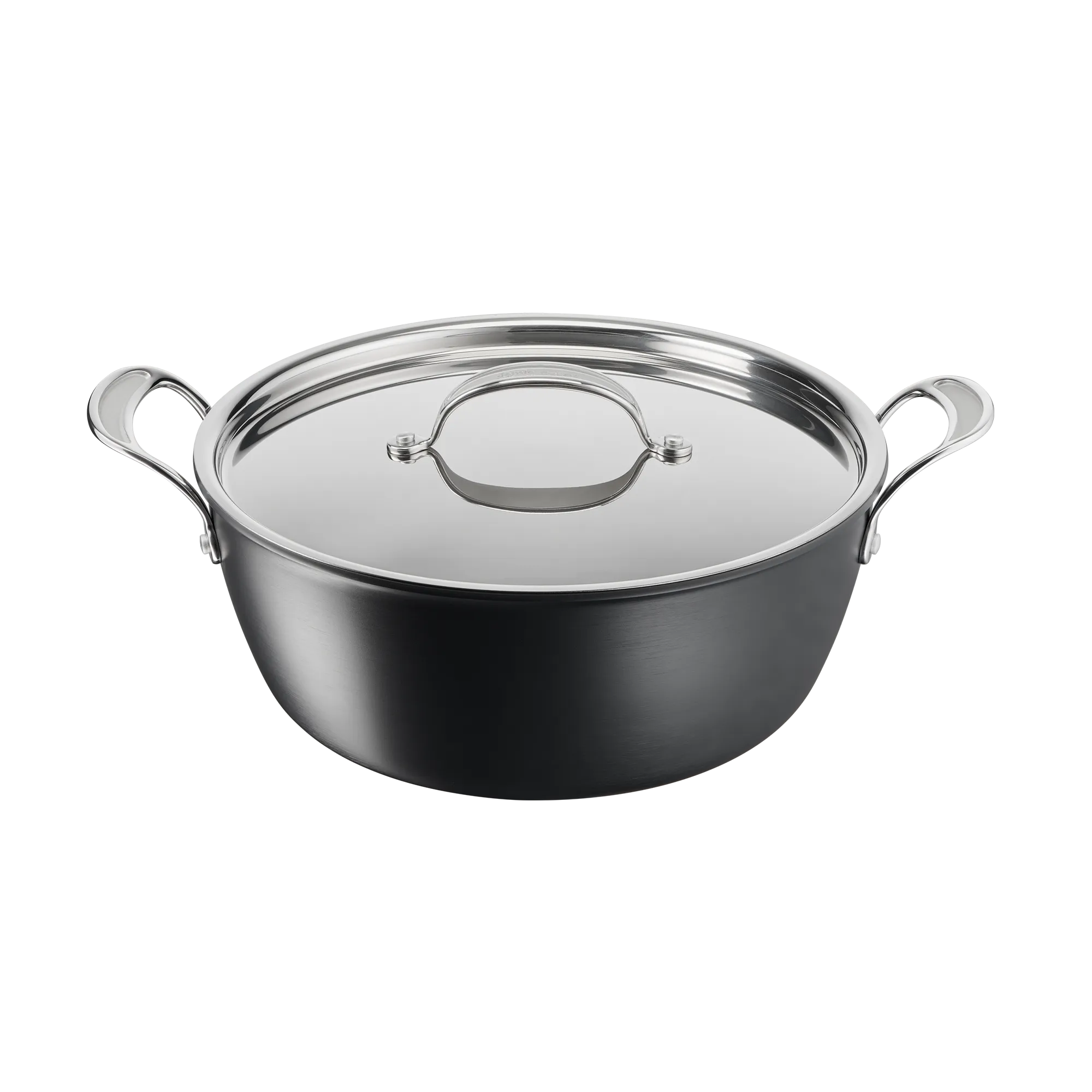 Jamie Oliver by Tefal Cooks Classic Induction Hard Anodised Big Batch Pan 30cm/7.2L + Lid