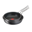 Jamie Oliver by Tefal Cooks Classic Non-Stick Induction Hard Anodised Twinpack Frypan Set 24/28cm