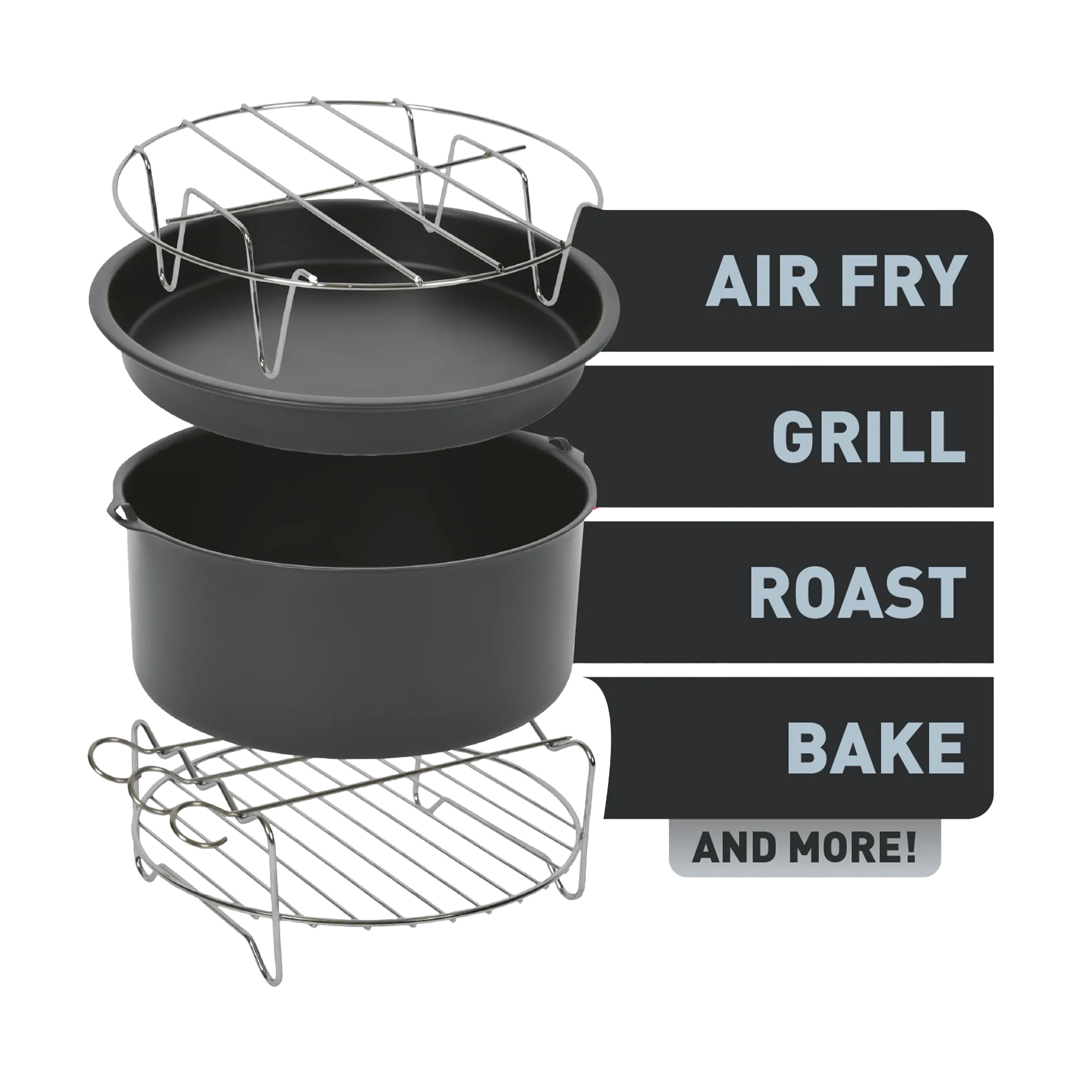 Tefal Air Fryer Accessory 20cm (Set of 4) - XA1130