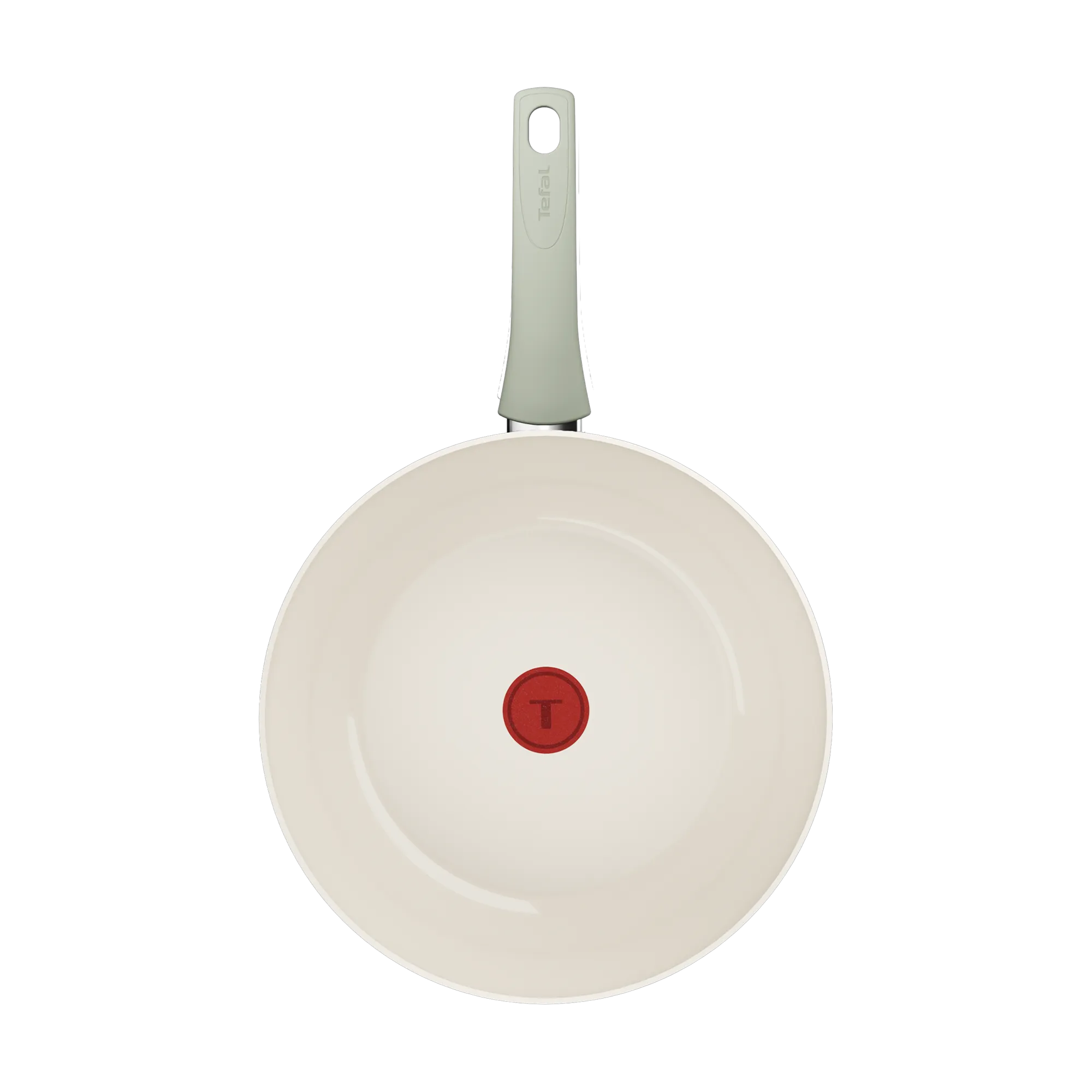Tefal (Re)cycle Induction Ceramic Green Lichen Non-Stick Wok 28cm