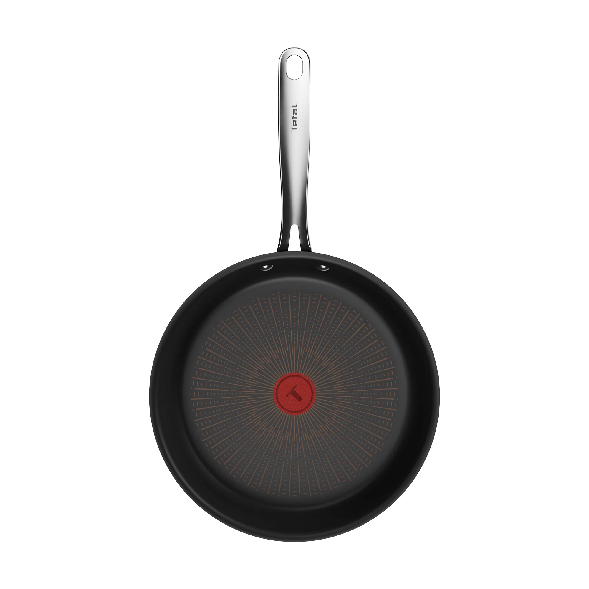 Tefal Excellence+ Induction FusionCore Non-Stick Frypan 28cm top view interior coating