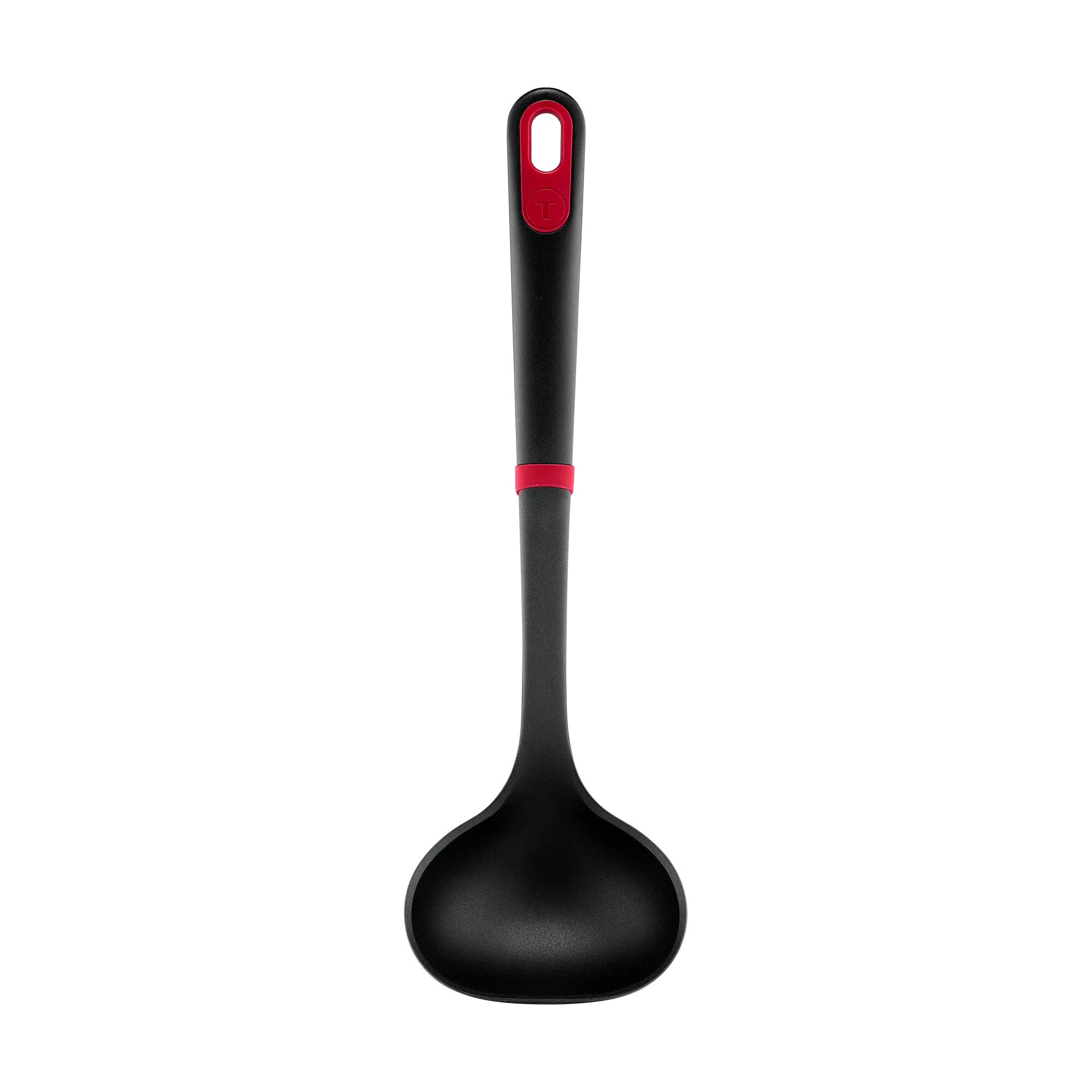 Tefal Ingenio+ Nylon Ladle Red/Black K1980434 front view
