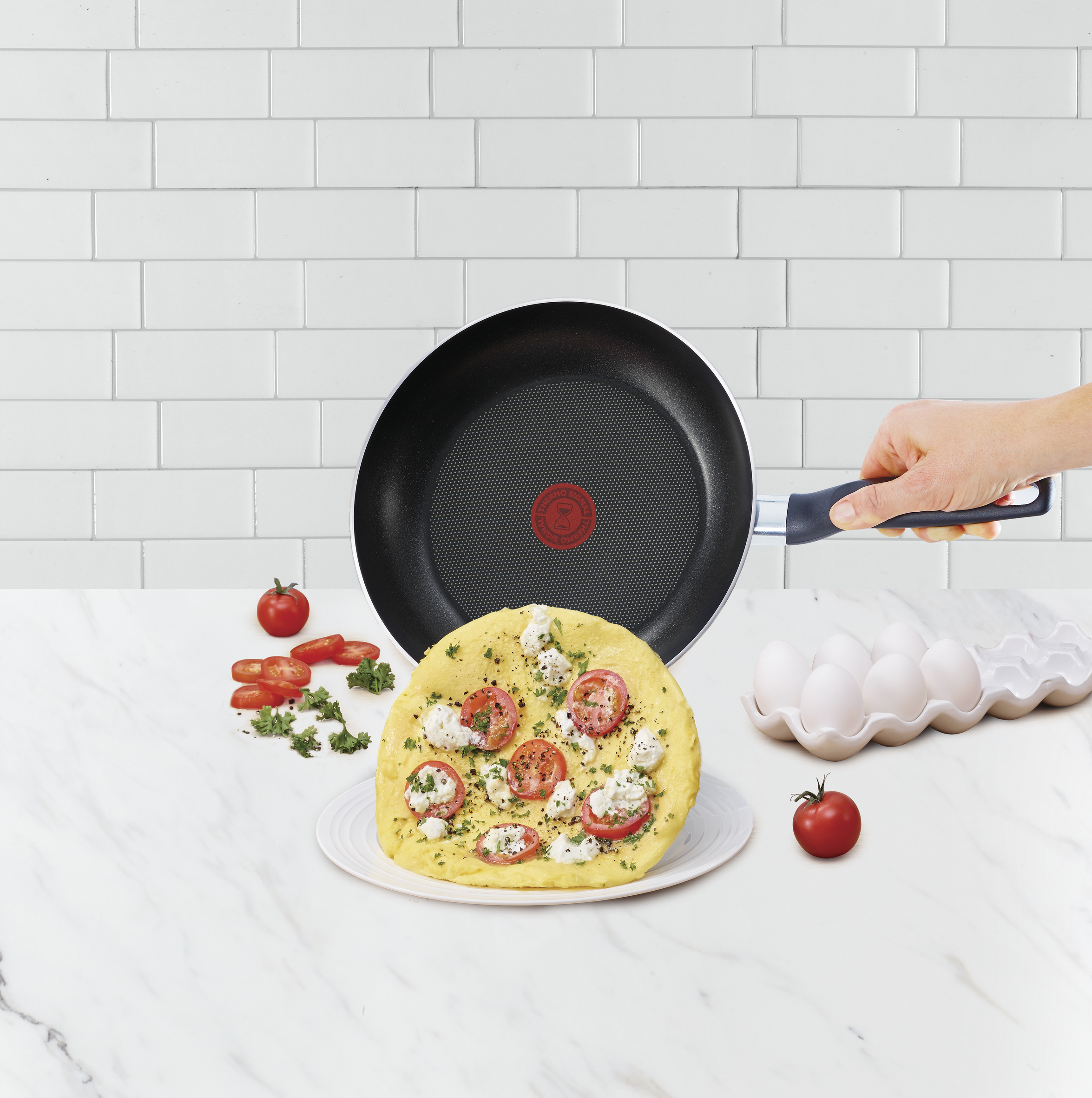 Tefal Super Cook Non-Stick 6pc Cookware Set