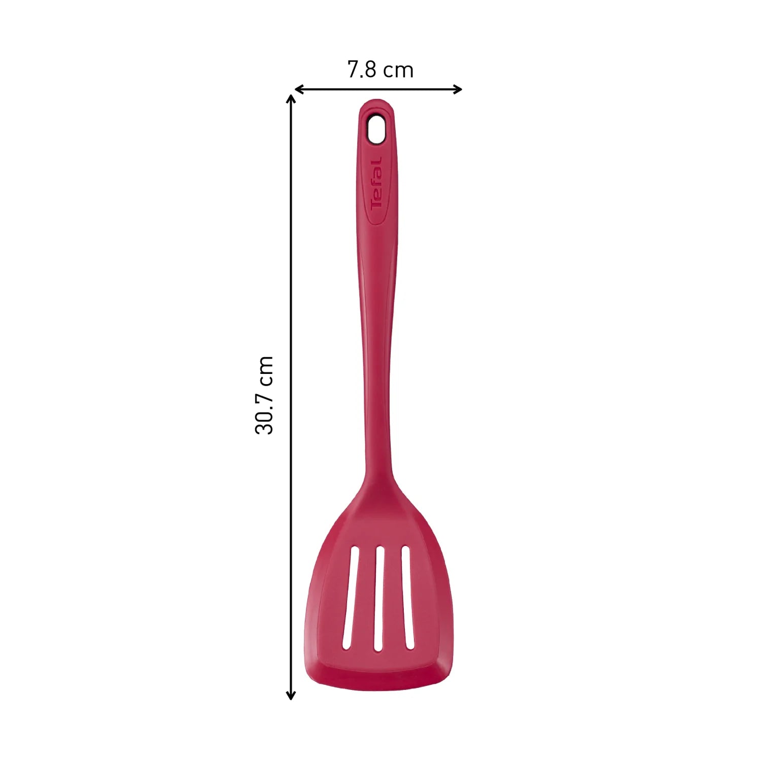 Tefal Ingenio Proflex Silicone Slotted Turner K1190314 Dimensions