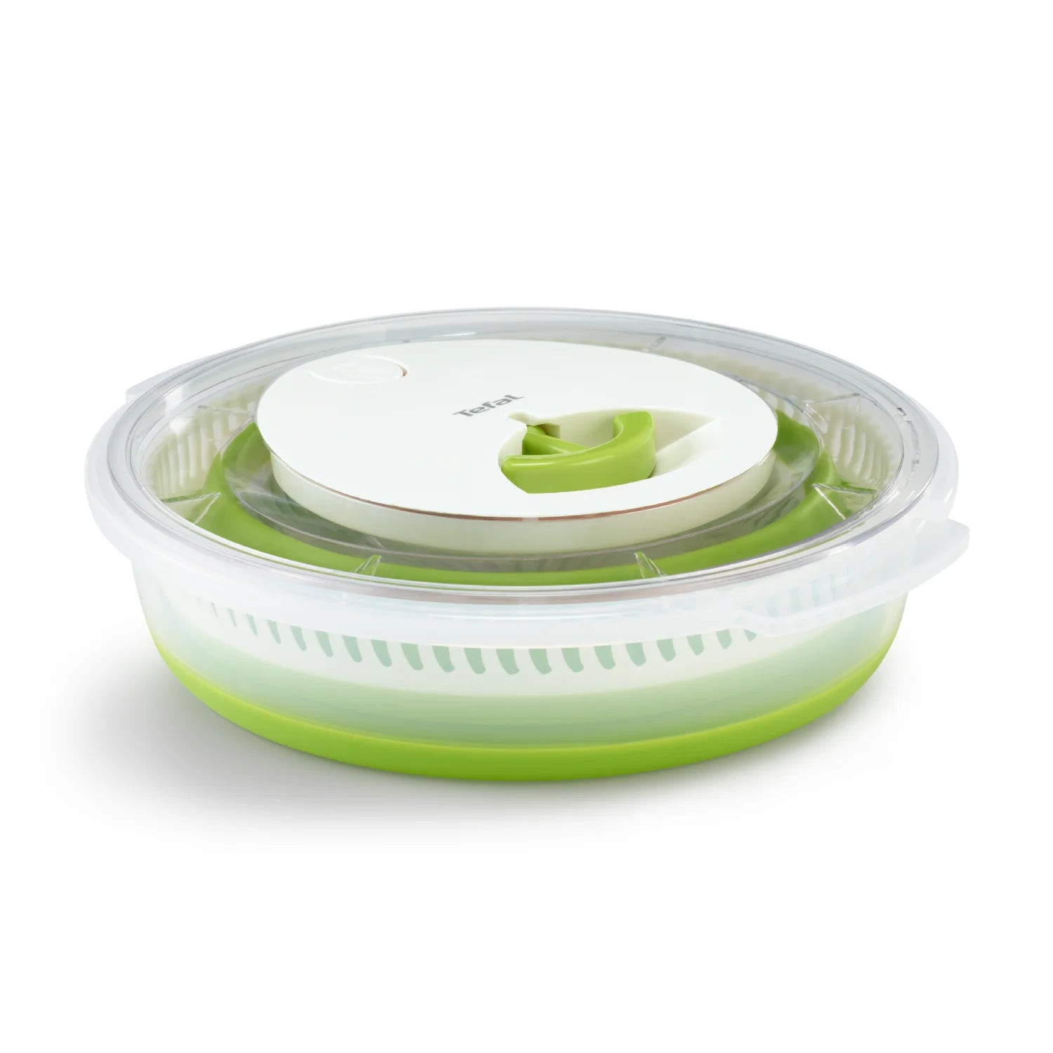 Tefal Collapsible Salad Spinner 4L K2520155 collapsed