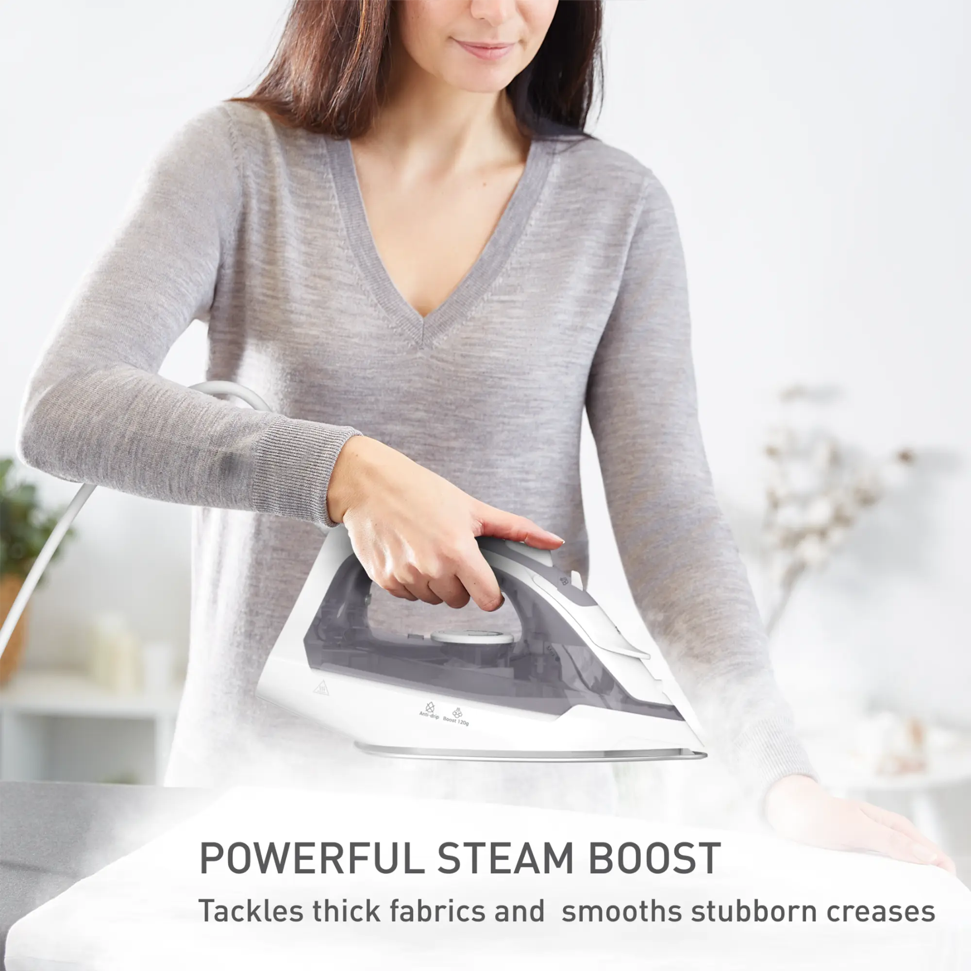 Tefal Virtuo 30 Steam Iron FV2C43 with powerful steam boost