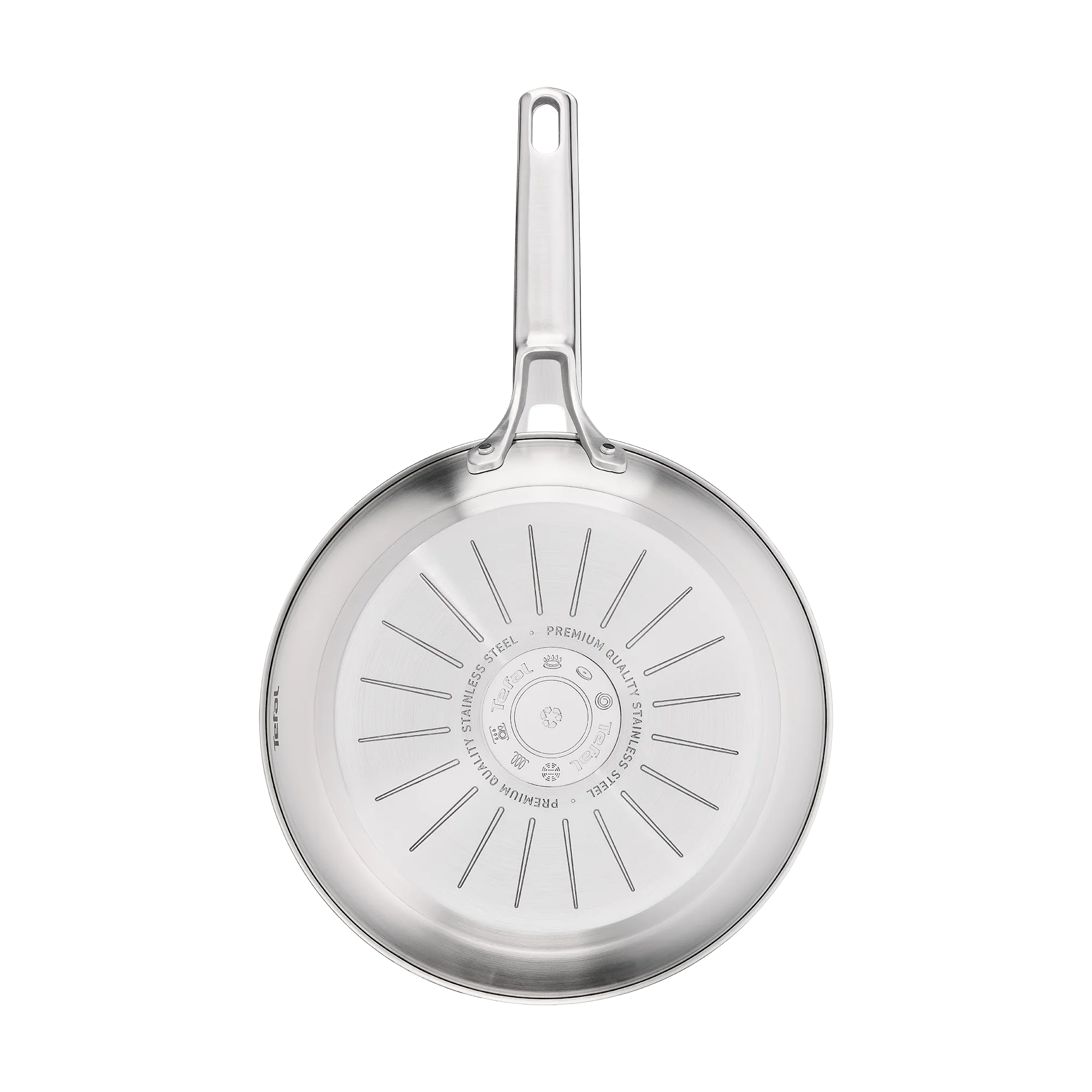 Tefal Extreme Induction Stainless Steel Uncoated Frypan 24cm
