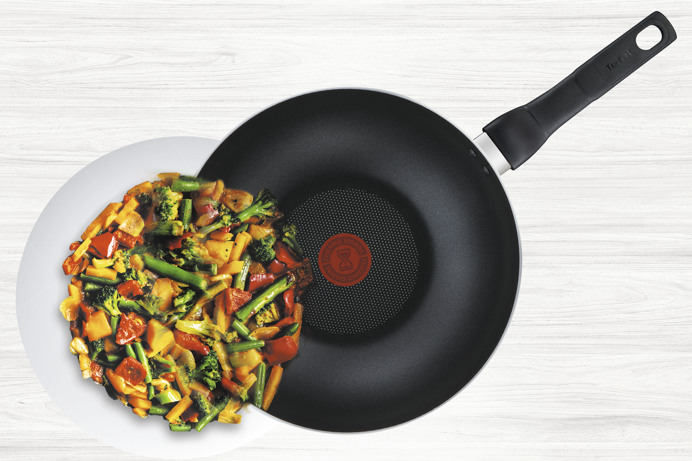 Tefal Specialty Non-Stick Wok 32cm + Lid