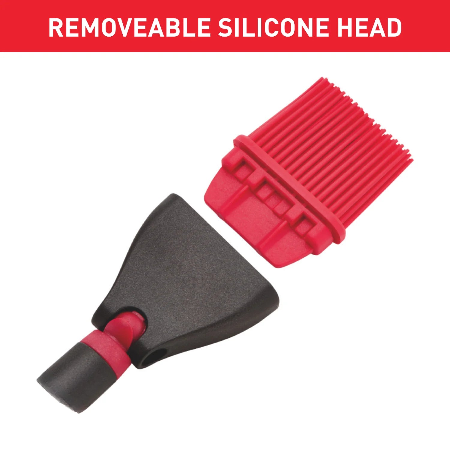 Tefal Ingenio Jointed Basting Brush K2072414 with removeable silicone head