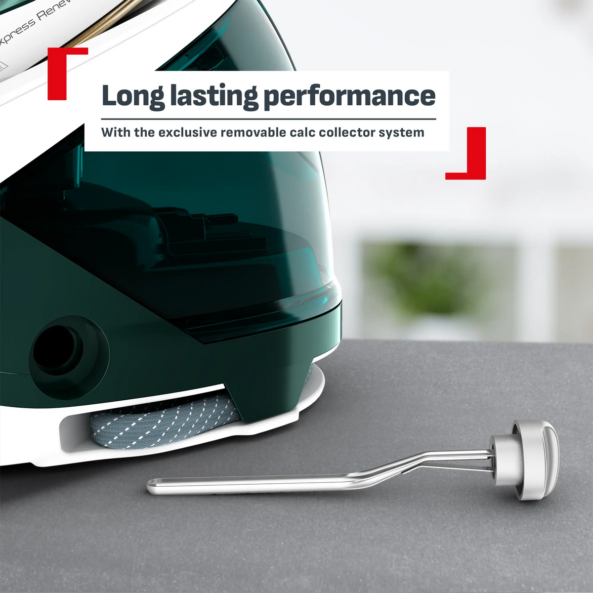 Tefal Pro Express ECO Steam Station GV9E21 with removable calc collector system