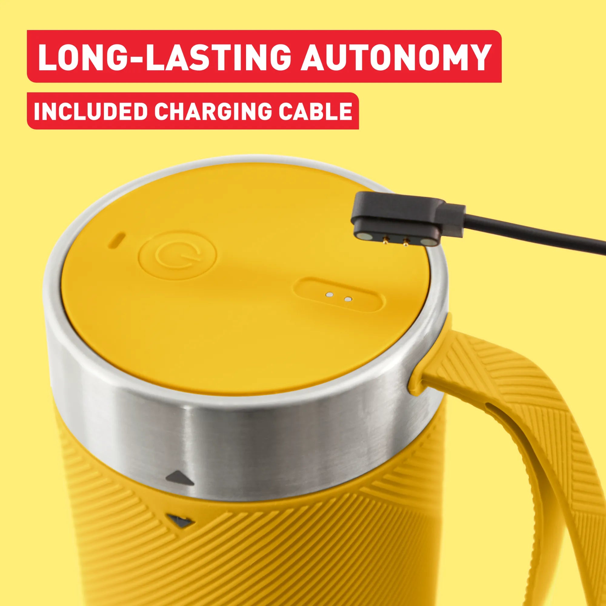 Tefal Lightmix Nest Yellow BL1C0230 long lasting battery with charging cable