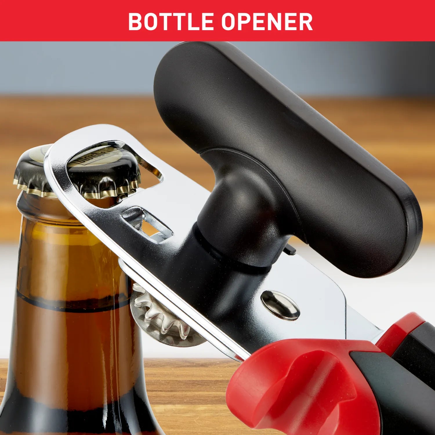 Tefal Ingenio Can Opener K2070514 with bottle opener