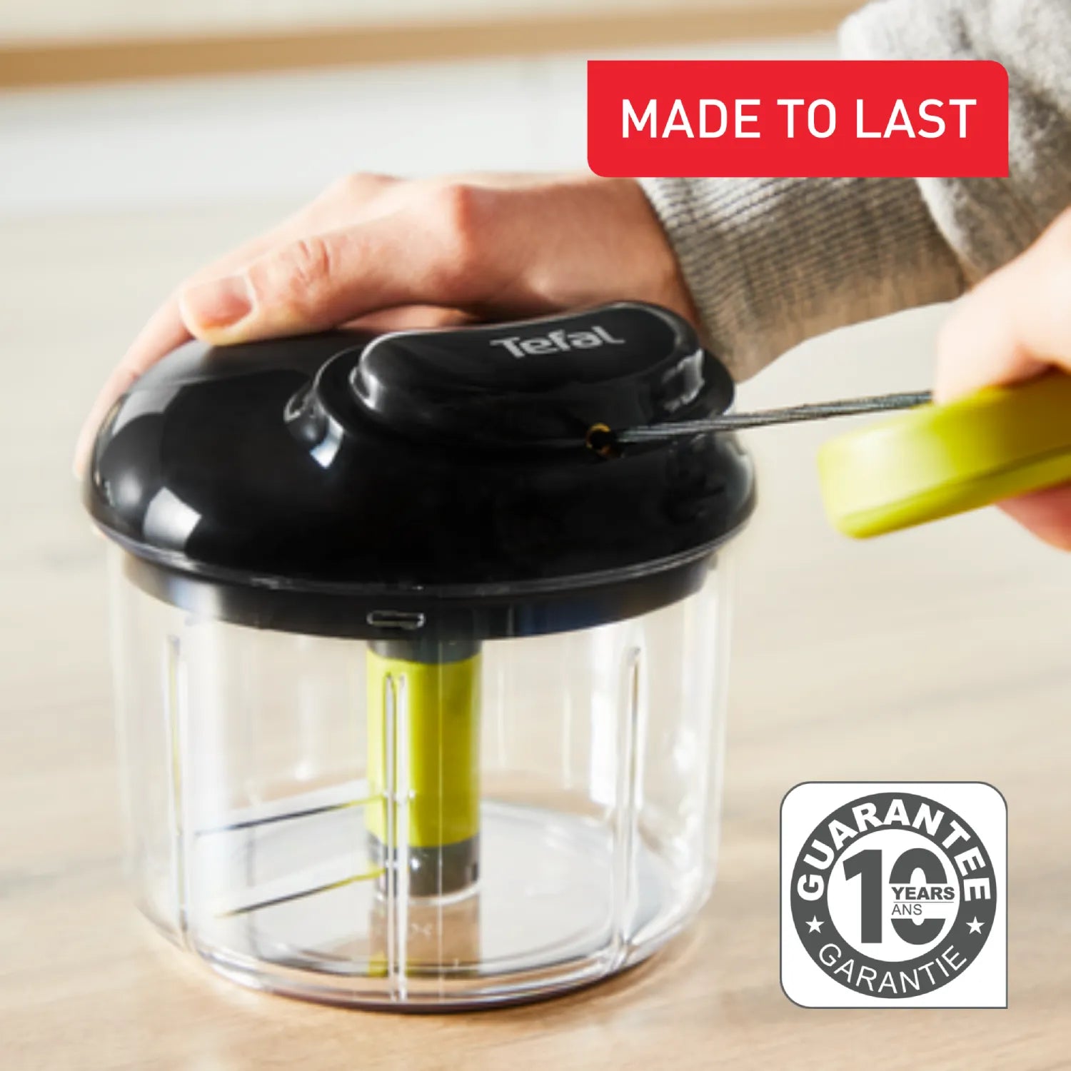 Tefal 5 Second Chopper 900ml Maxi Kit K1321044 made to last