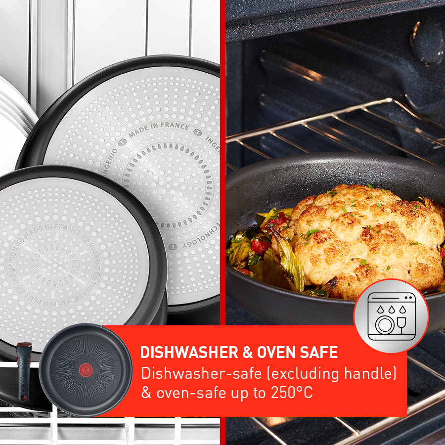 Tefal Ingenio Ultimate Non-Stick Induction 3pc Frypan Set 24/28cm