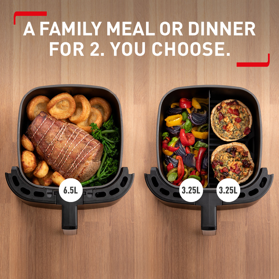 Tefal Easy Fry & Grill XXL Black Air Fryer EY8018 with 6.5L capacity