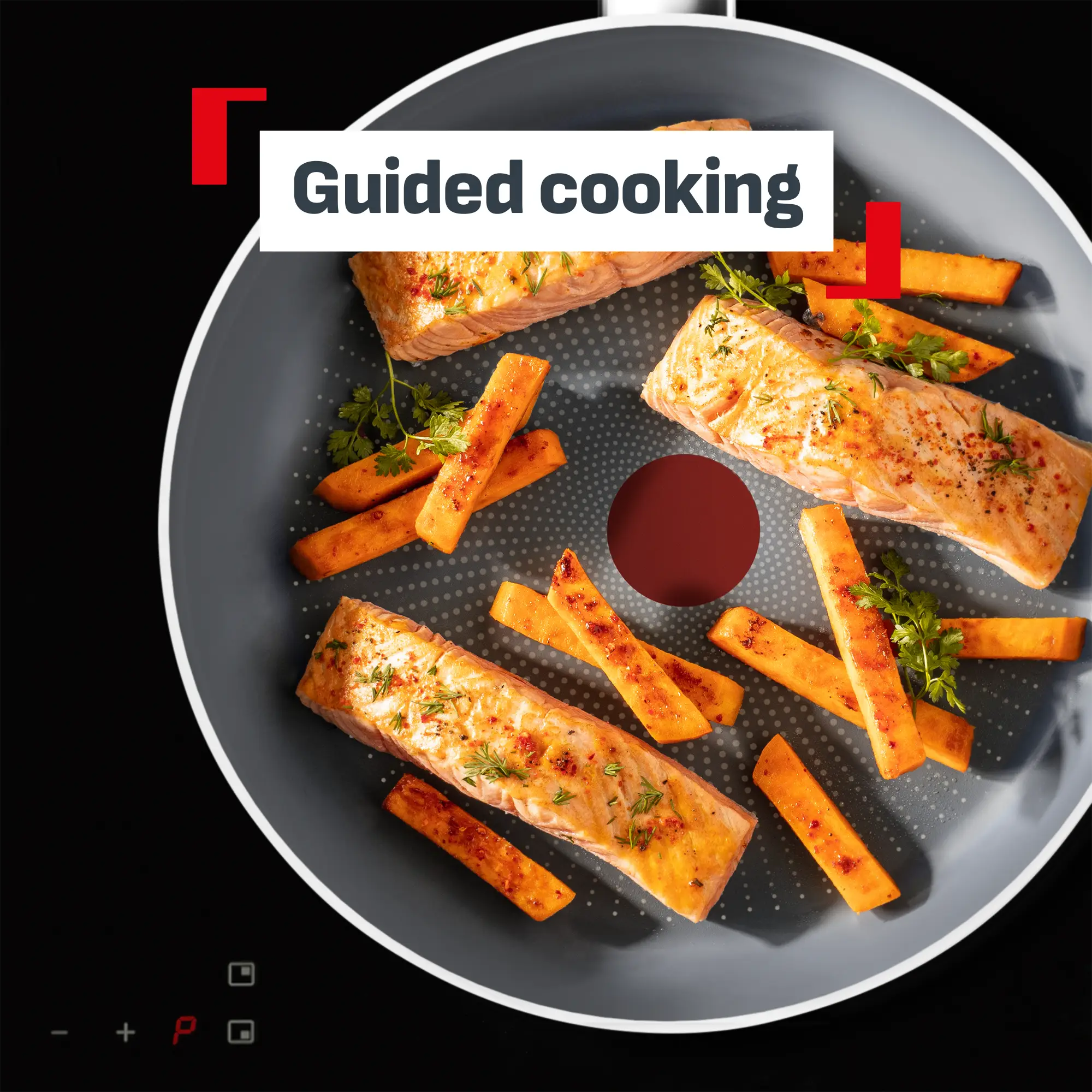 Tefal Halo Induction Non-Stick Eucalyptus 5pc Cookware Set