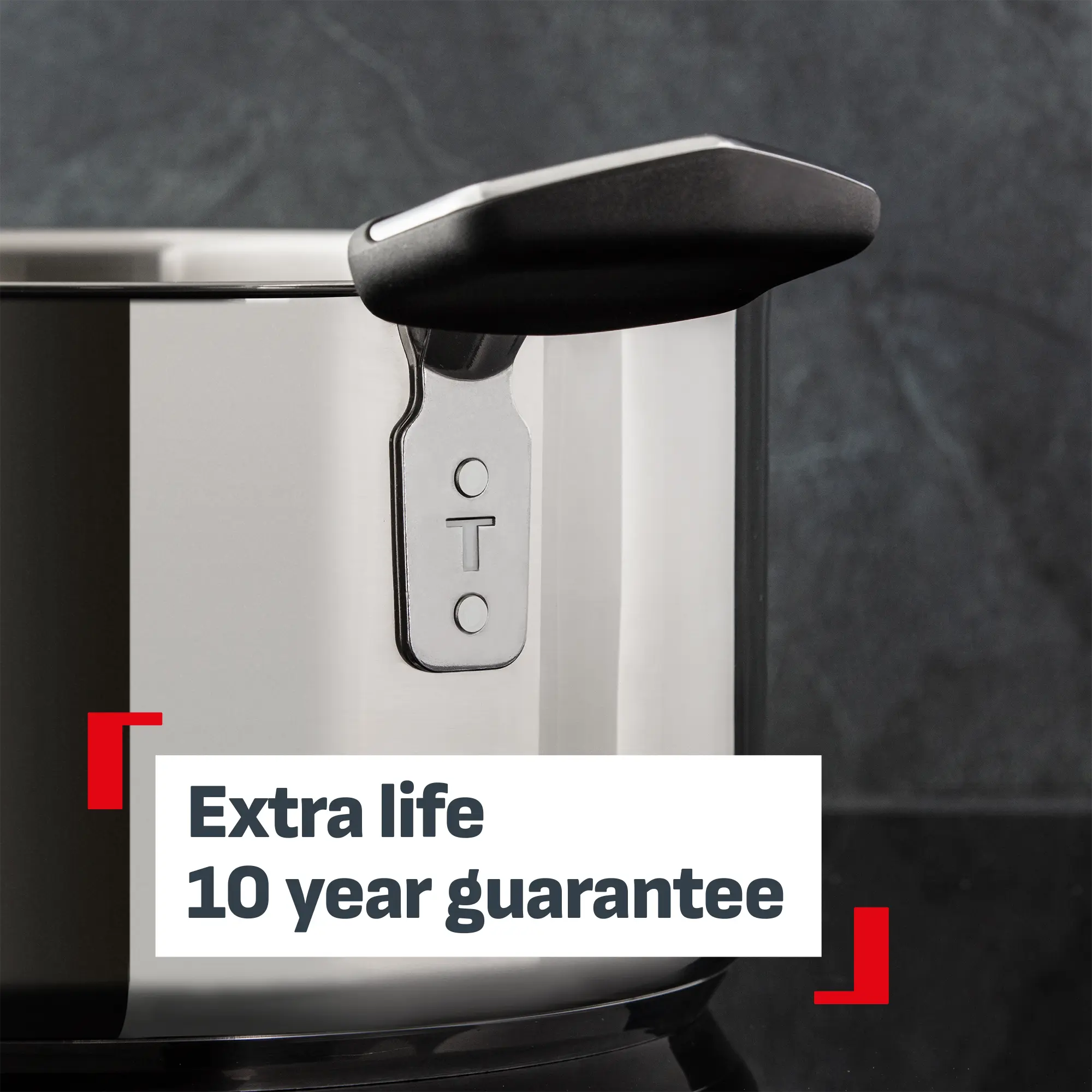 Tefal Space+ Emotion+ Induction Stainless Steel Uncoated Pasta Pot 22cm + Lid