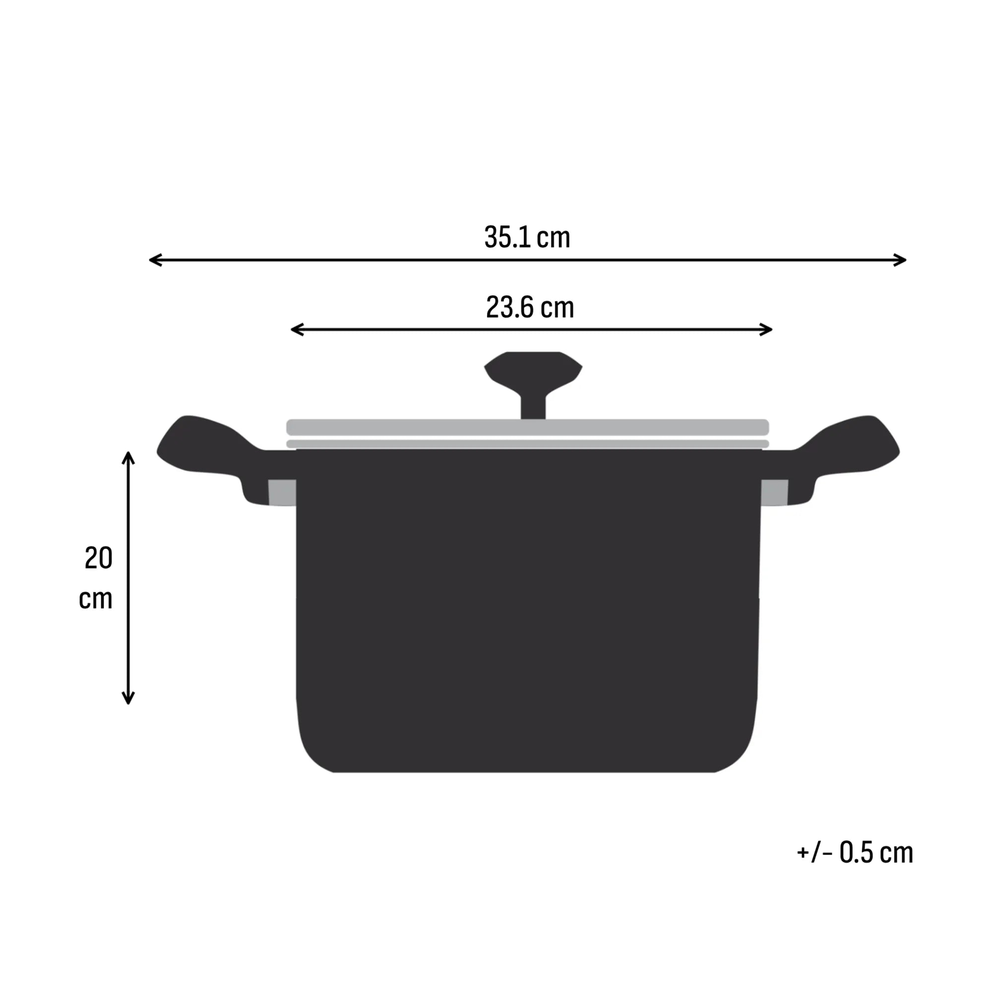 Tefal Space+ Extreme Induction Stainless Steel Pasta Pot 22cm + Lid