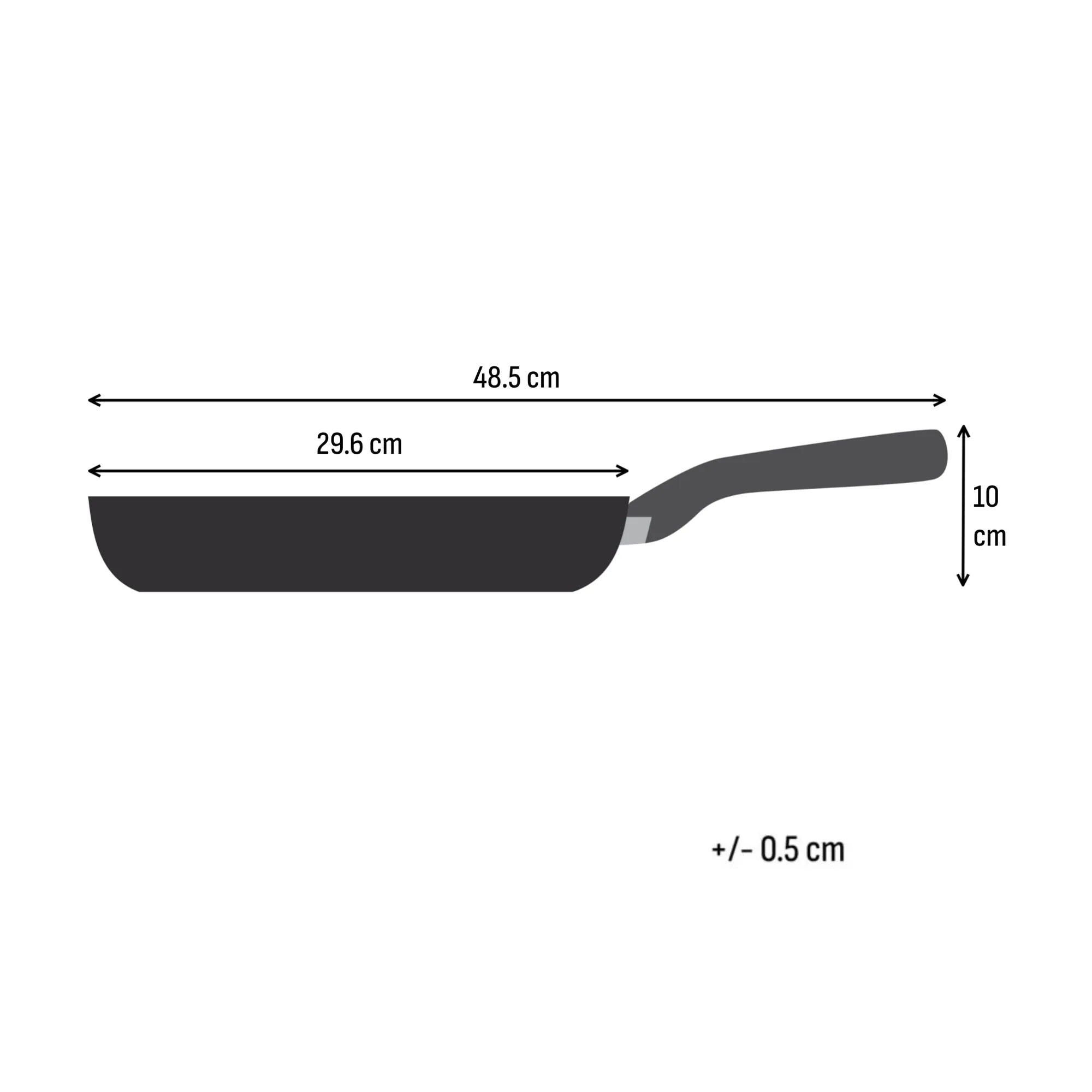 Tefal Emotion+ Induction Stainless Steel Uncoated Frypan 28cm
