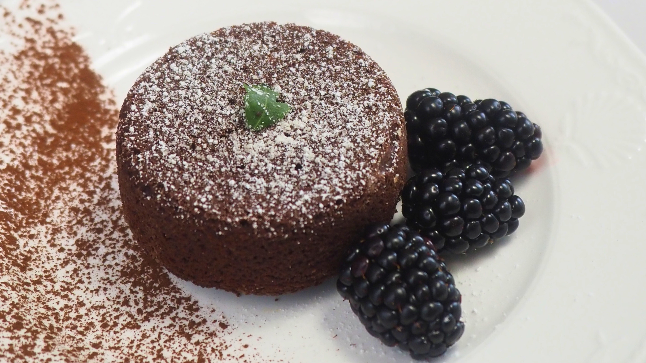 Chili Chocolate Lava Cakes