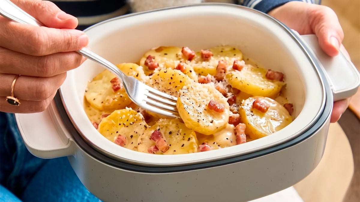 Creamy Carbonara Potatoes | Tefal YumMeal Recipe