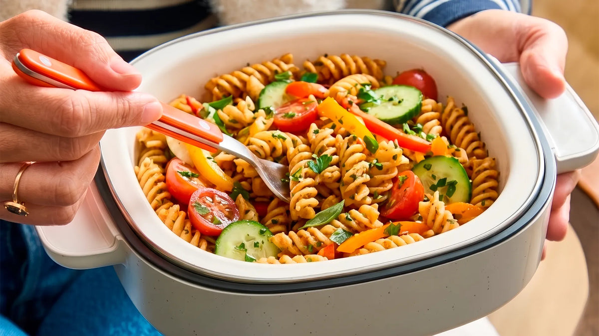 Crispy Pasta Salad | Tefal YumMeal Recipe