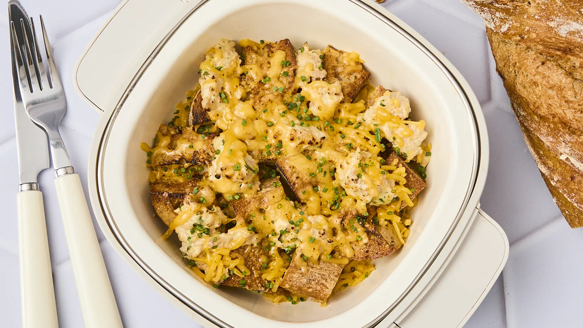 Deconstructed Tuna Melt | Tefal YumMeal Recipe