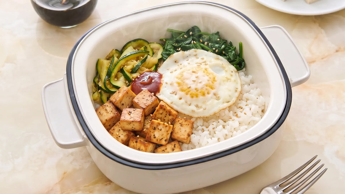 Easy Tofu Bibimbap | Tefal YumMeal Recipe