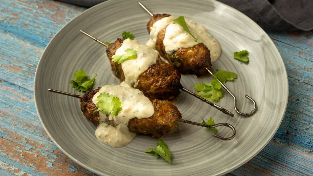 Lamb Koftas with Feta Sauce | Tefal Recipe