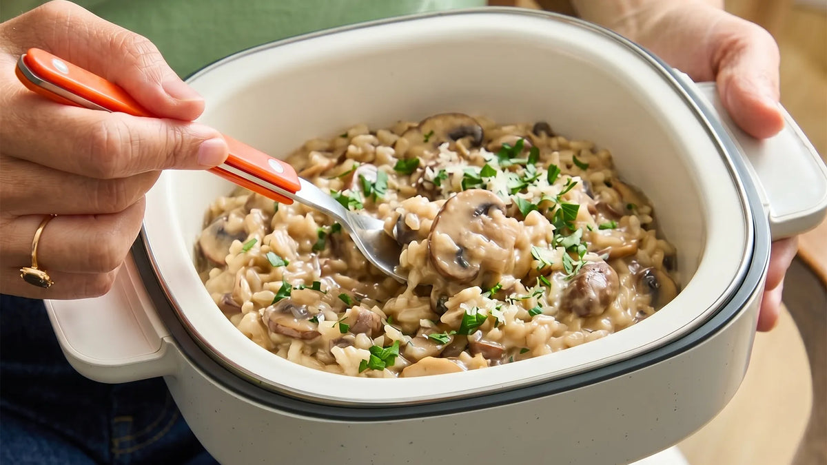 Mushroom Risotto | Tefal YumMeal Recipe