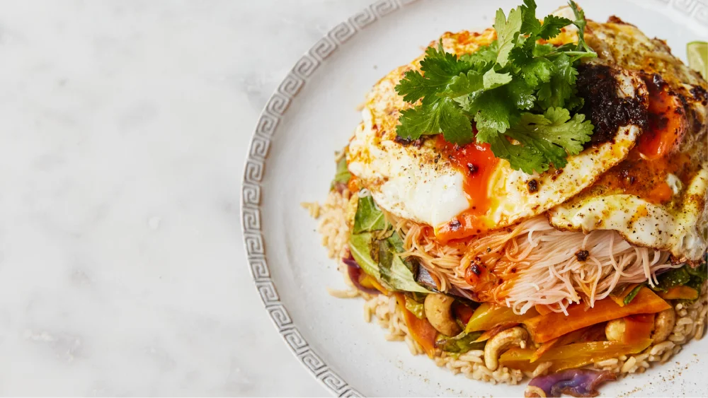 Upside-Down Noodle Rice Bowl - Jamie Oliver Recipe