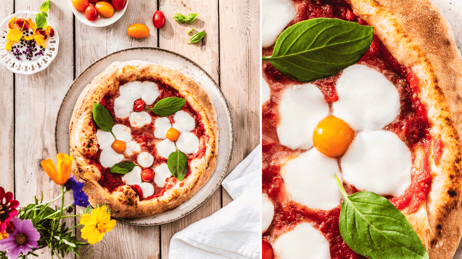 Veggie Flower Pizza | Tefal Recipe