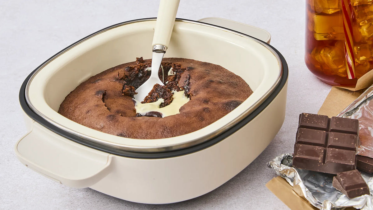 White Chocolate Lava Cake | Tefal YumMeal Recipe