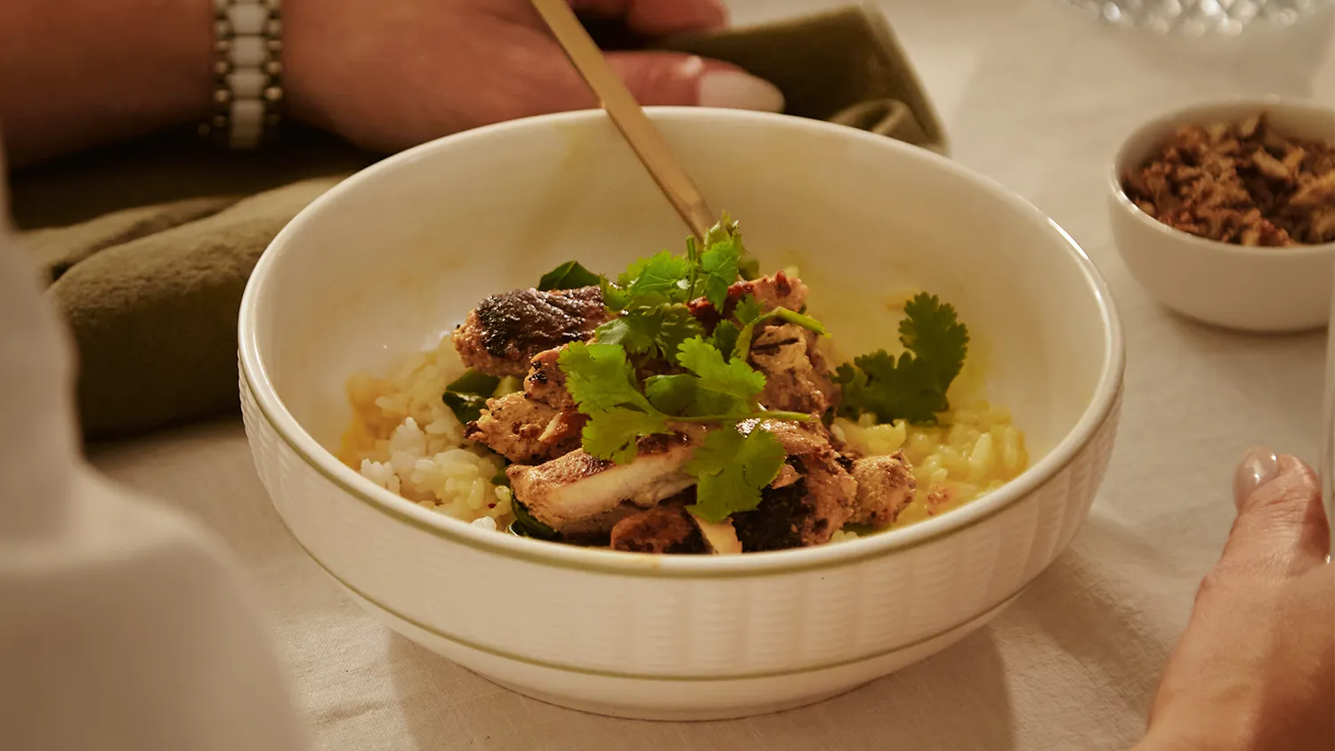Yellow Curry Chicken Broth