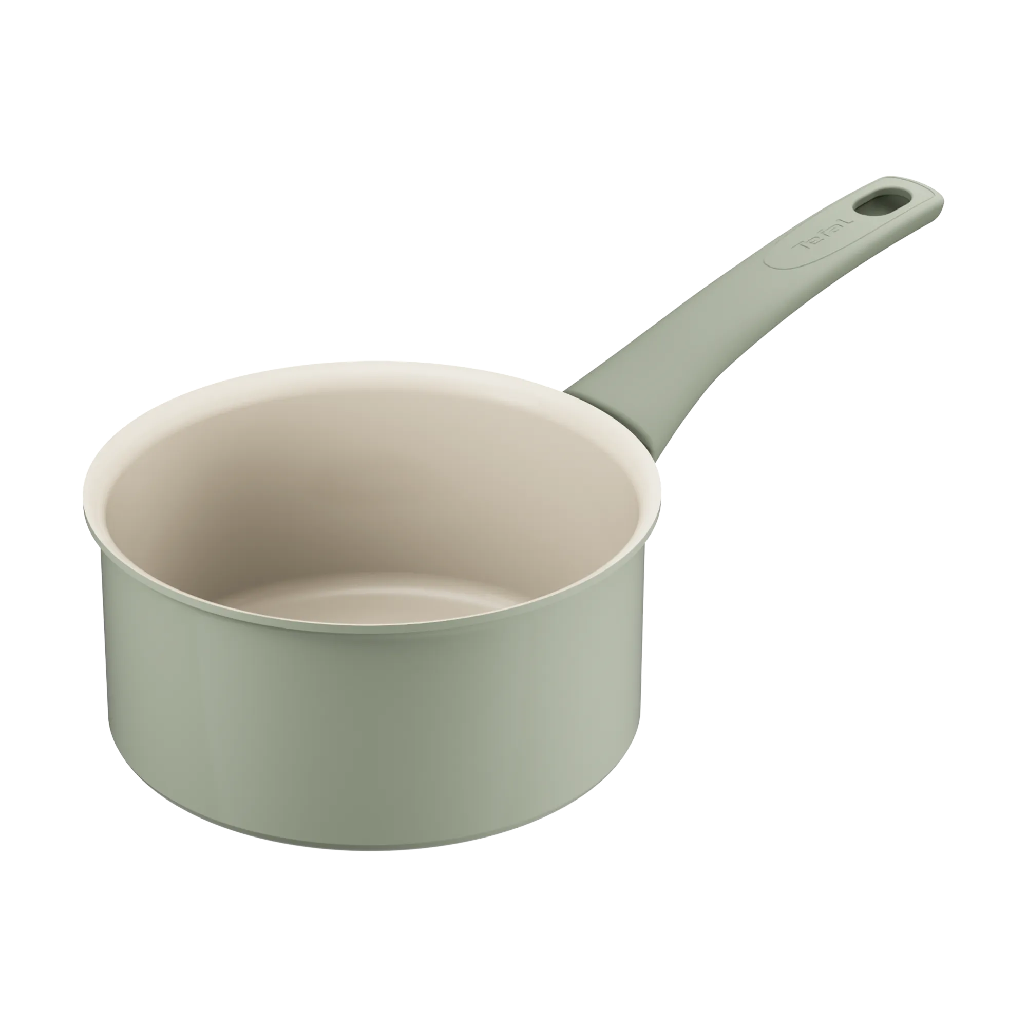 Tefal (Re)cycle Induction Ceramic Green Lichen Non-Stick Saucepan 16cm