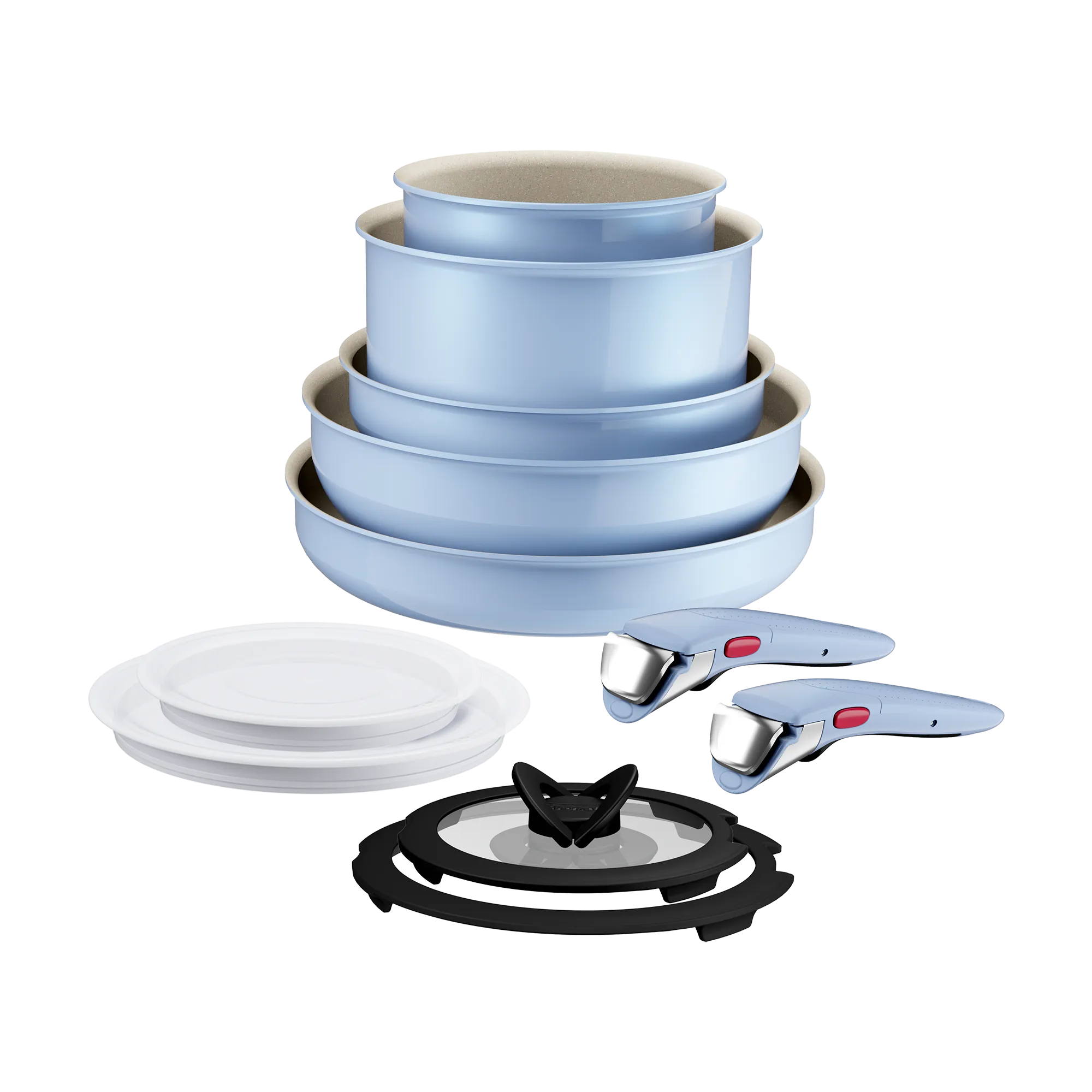 Tefal Ingenio Serenity Induction Non-Stick Calm Blue 11pc Set