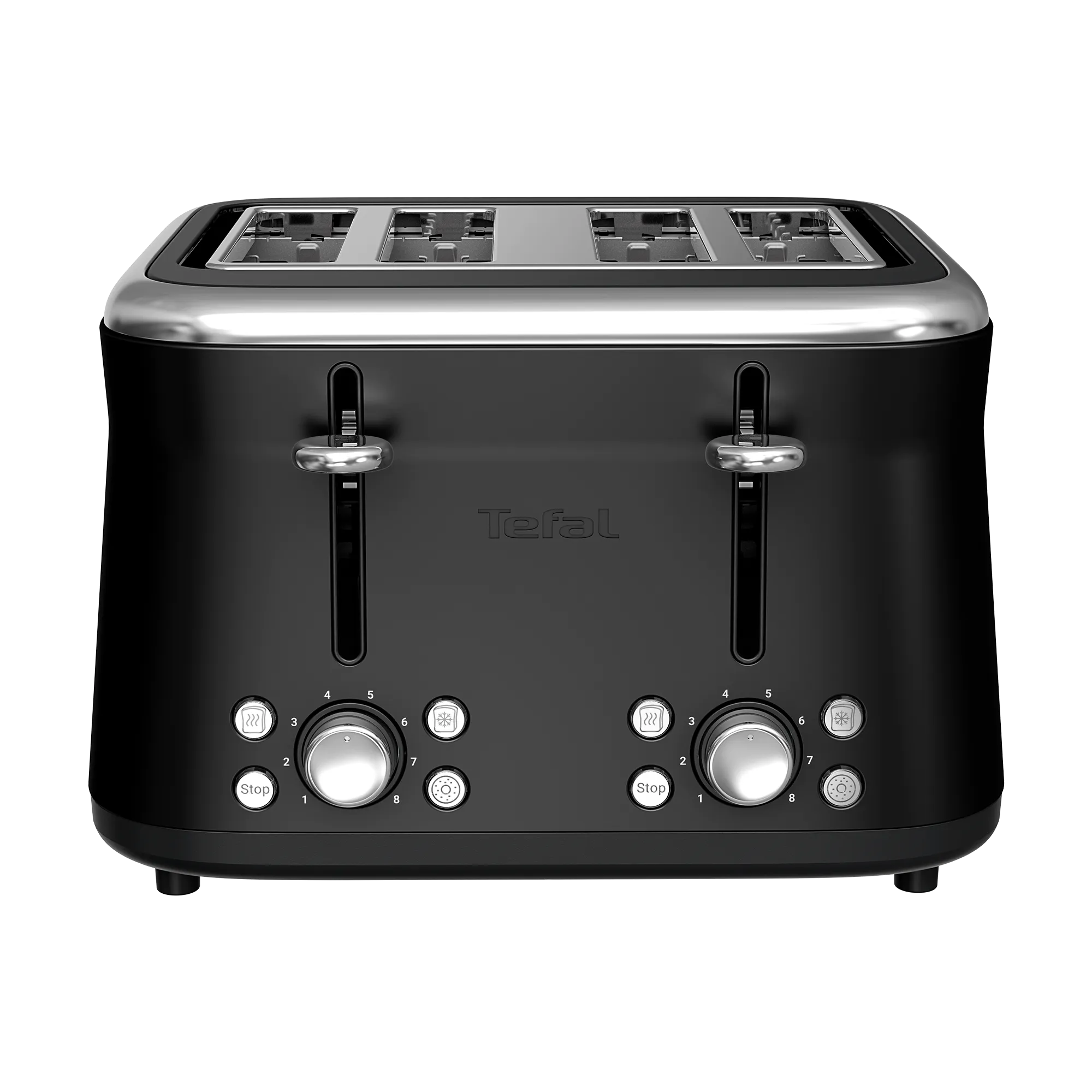 Tefal Collection Toaster 4-slice Black TF7208