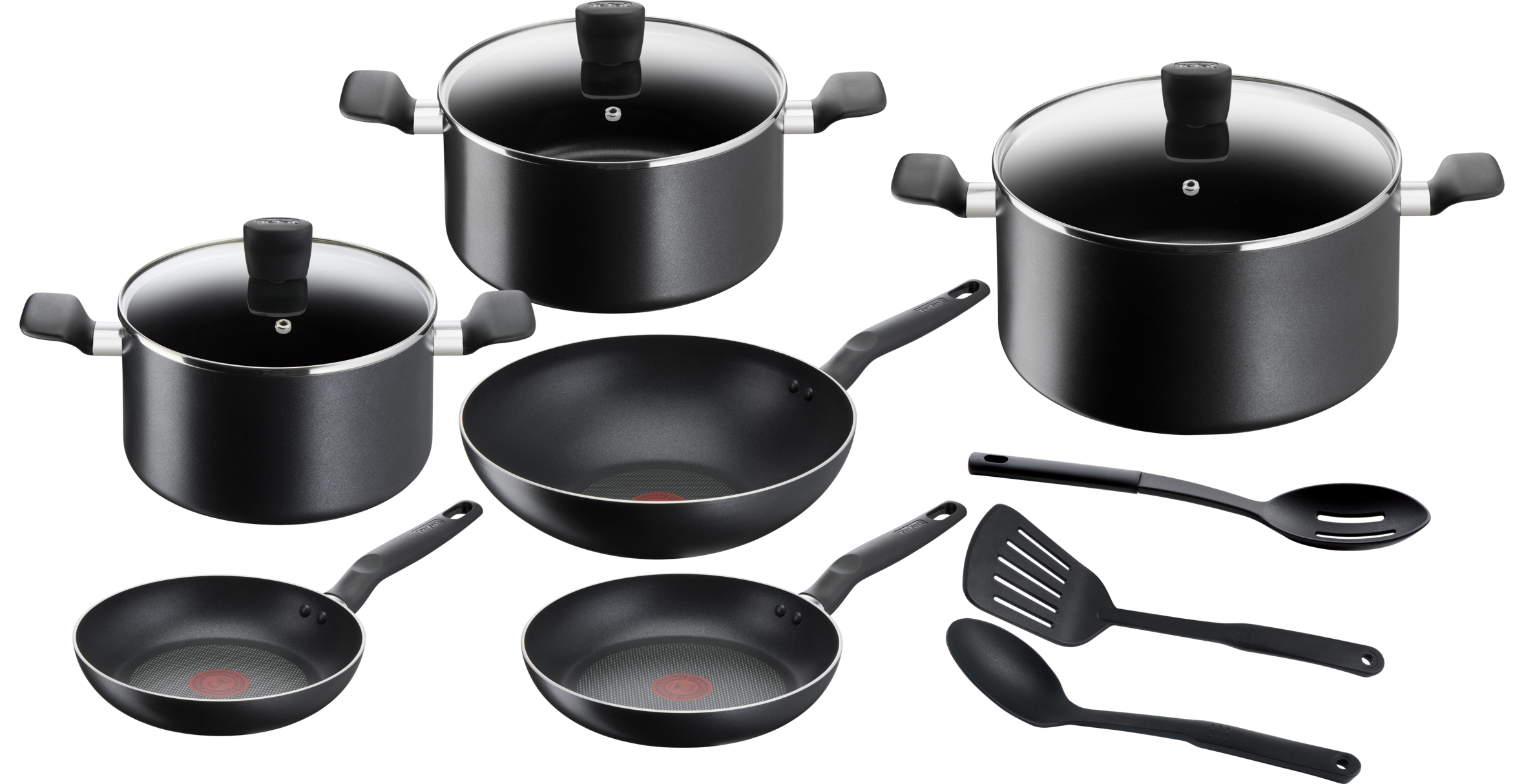 Tefal Super Cook Non Stick 6pc Cookware Set