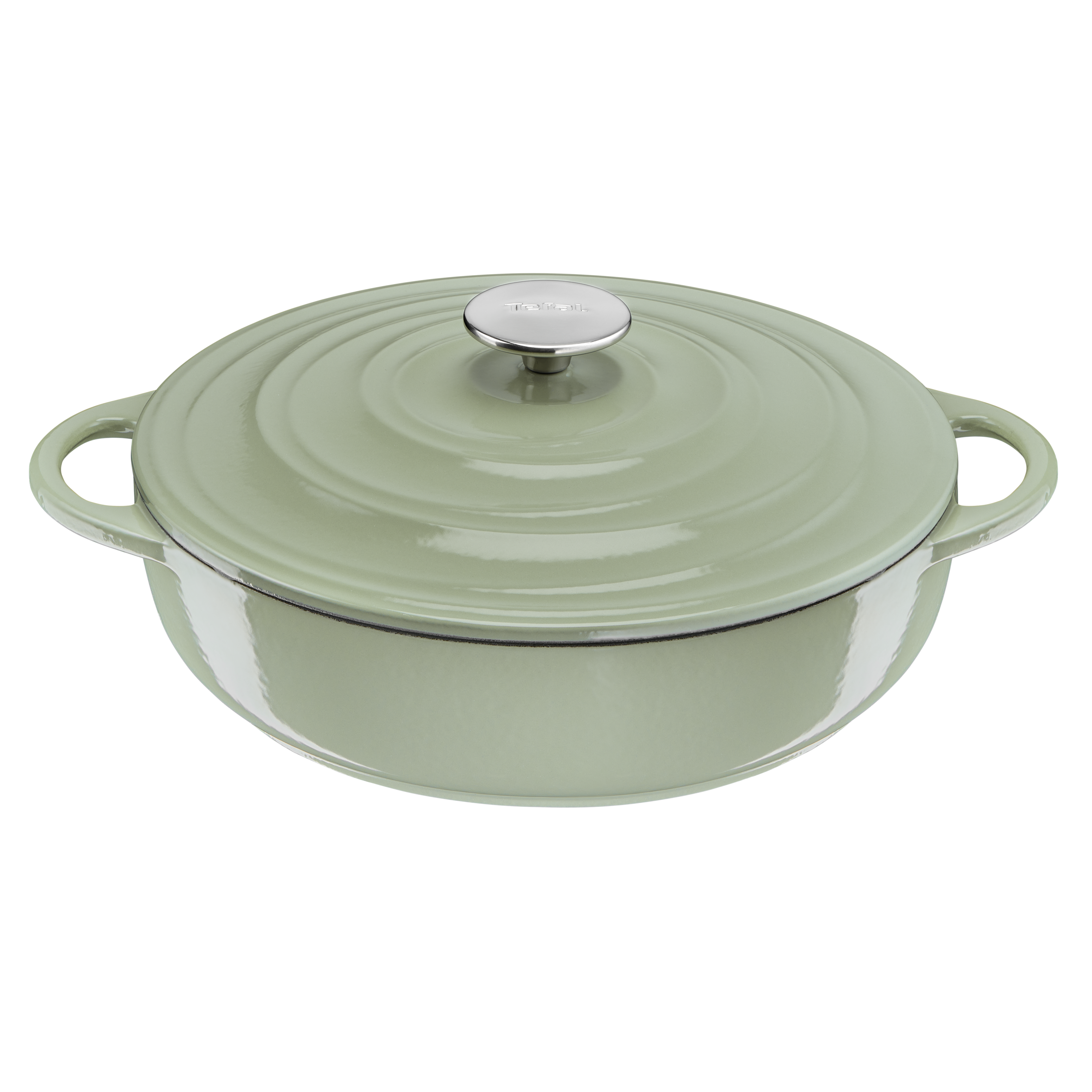 User manual and frequently asked questions Tefal LOV Induction Cast Iron Green Lichen Shallowpot 28cm/3.8L + Lid