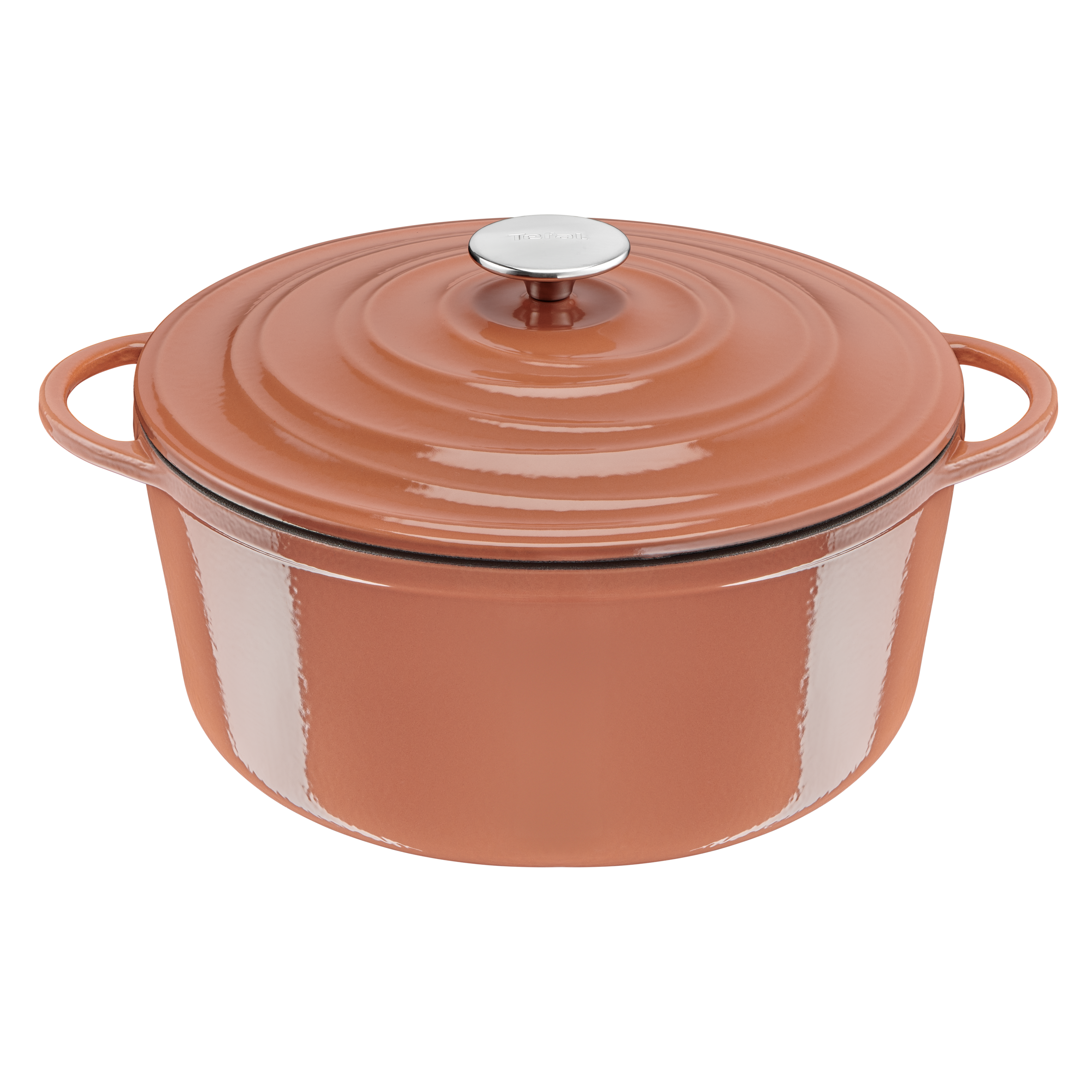 User manual and frequently asked questions Tefal LOV Induction Cast Iron Terracotta Stewpot 29cm/7.4L + Lid