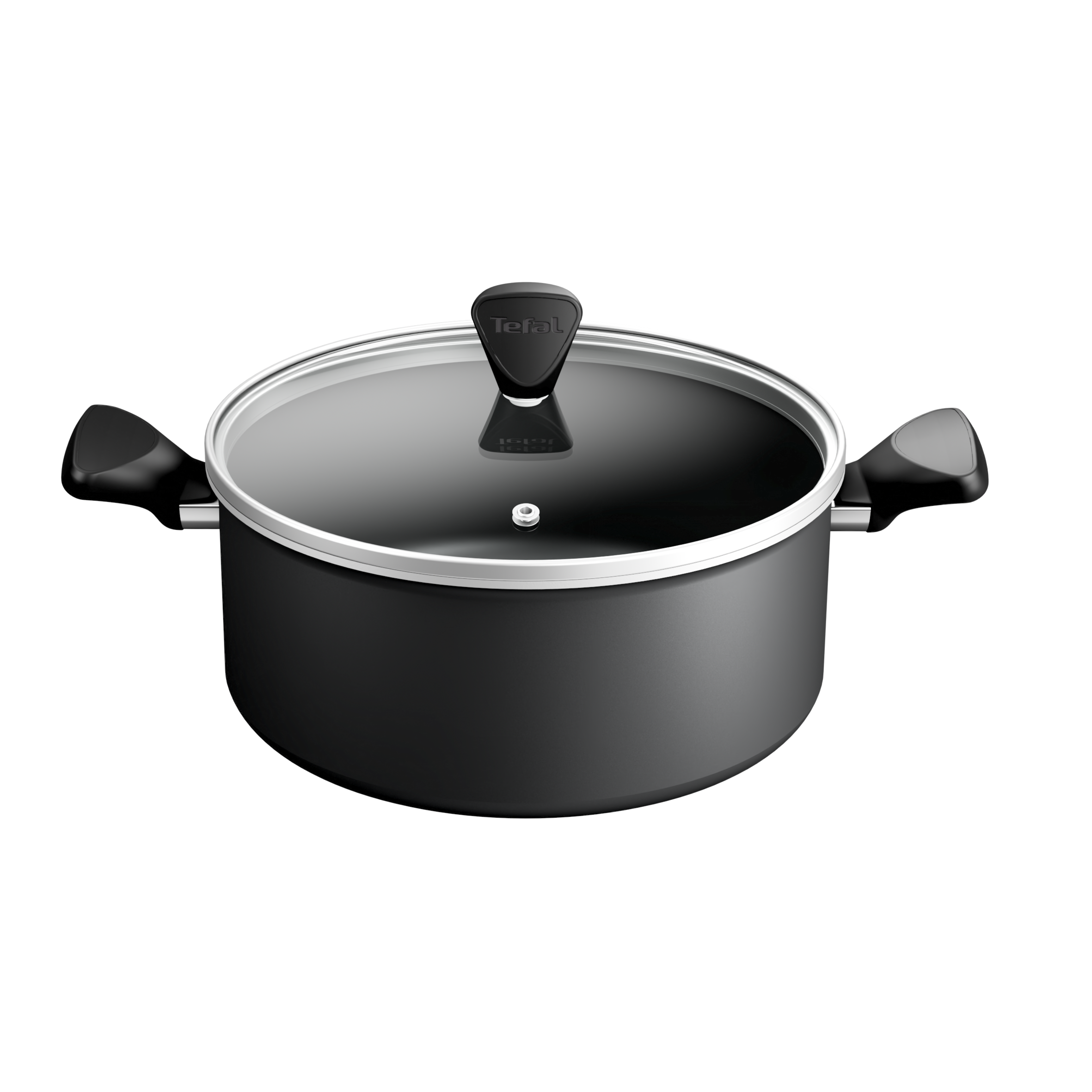 Tefal React Induction Non-Stick Stewpot + Lid 24cm/4.5L